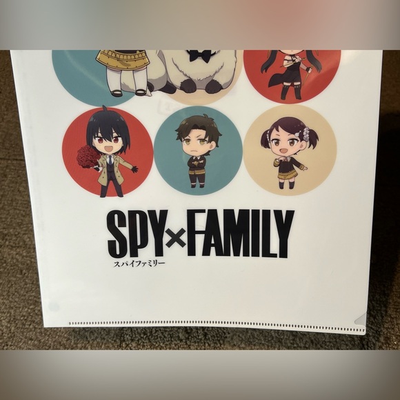 Spy x Family Anya Forger Clear File Folder Japan Exclusive Officially Licensed - Picture 4 of 8